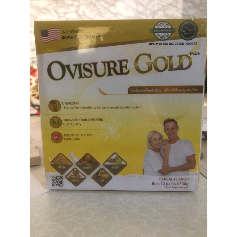

OVISURE GOLD SUSU VITAMIN TULANG DAN SENDI NYERI OTOT ASTEOPOROSIS OSTEOARTHRITIS