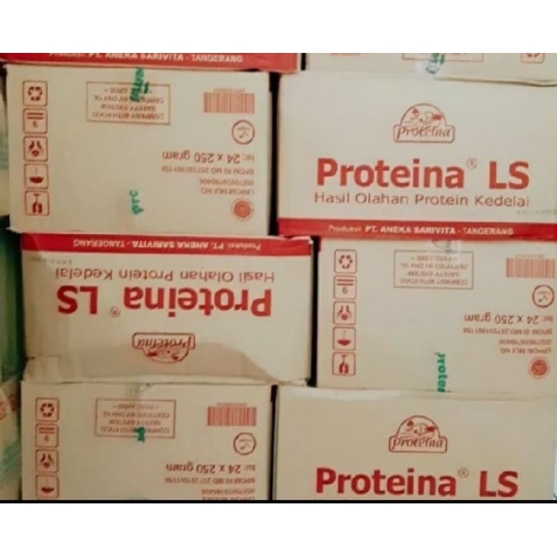 

Proteina LS 250 gr ( 24 bungkus per karton)