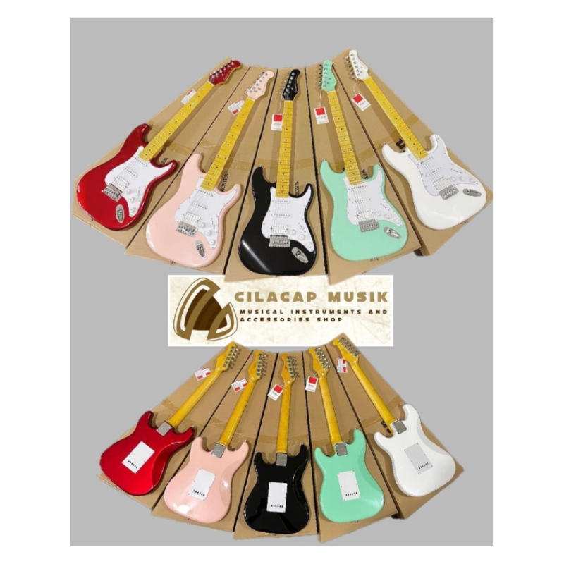 GITAR SCORPION SS120 SCORPION ELEKTRIK SS 120 ORIGINAL SCORPION SS120 STRATOCASTER