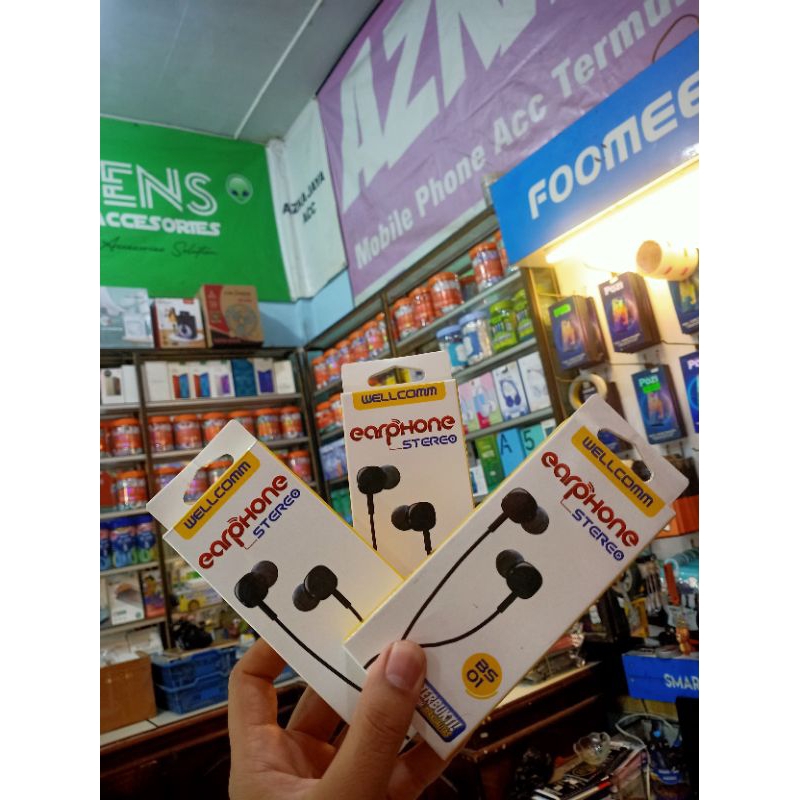 [WELLCOMM] Earphone Stereo BS 01