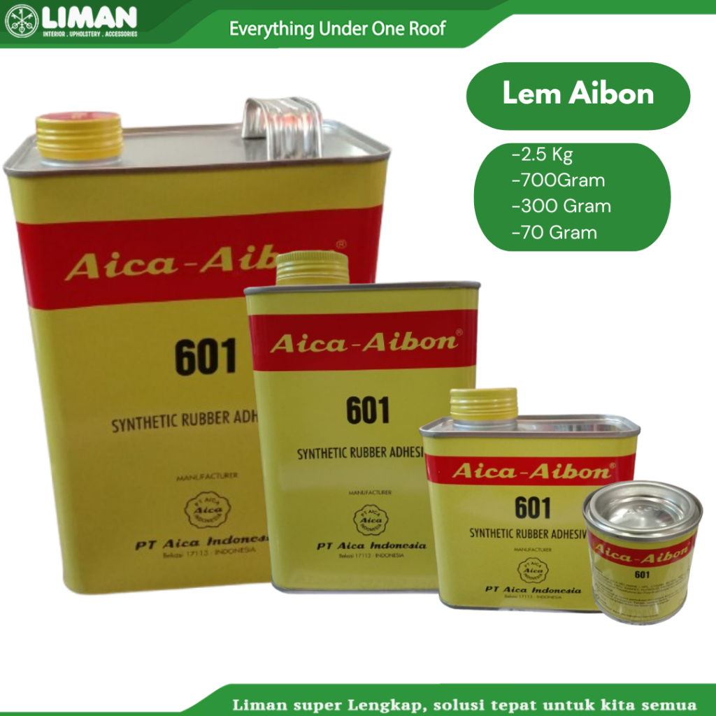 

Lem Sepatu super kuat / Lem Aibon/ Lem Aica Aibon/ Lem