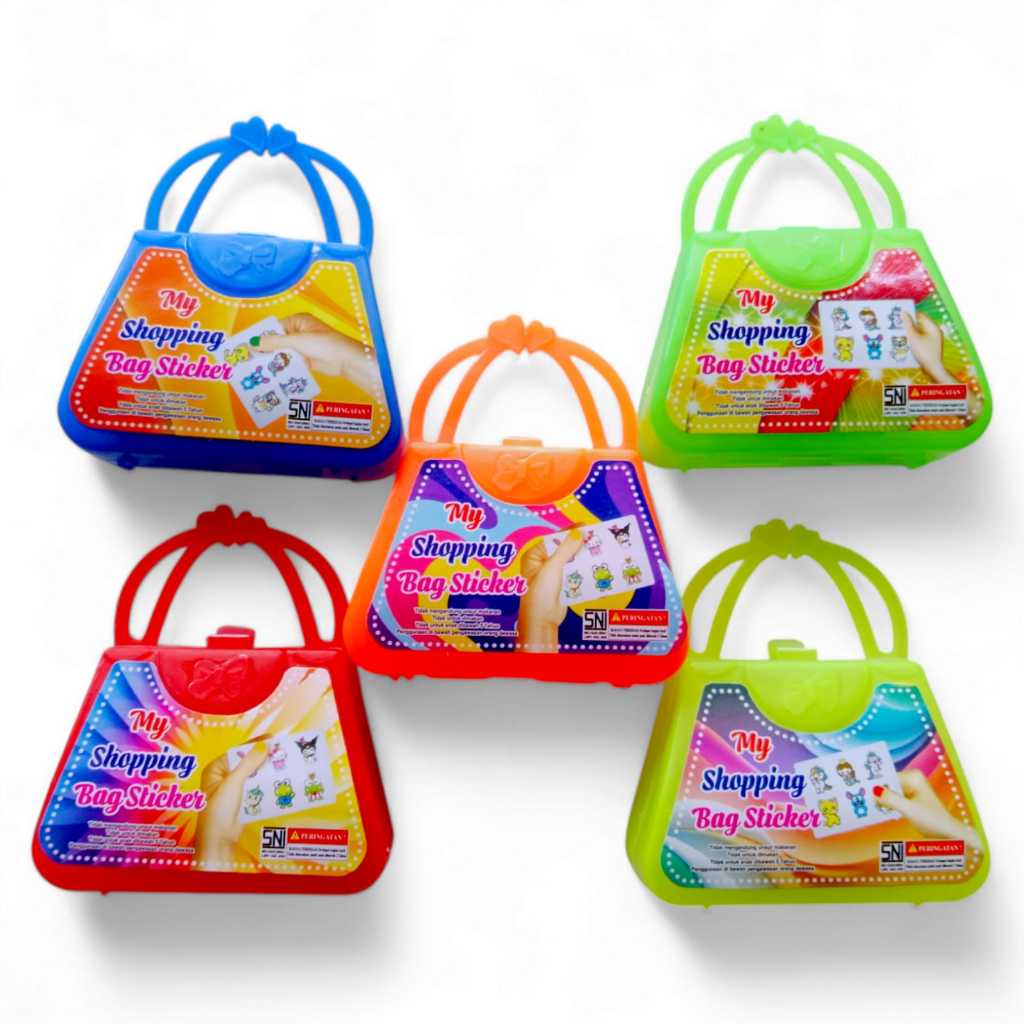 

MAINAN TAS PUTRI BERHADIAH / MAINAN MY SHOPPING BAG STICKER / MISTERY TAS WANITA / MAINAN TAS BERHADIAH