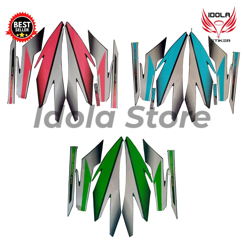 STIKER STRIPING STANDART HONDA GL PRO 1995 ORIGINAL | STRIPING GL PRO 1995 | TERMURAH & BERKUALITAS
