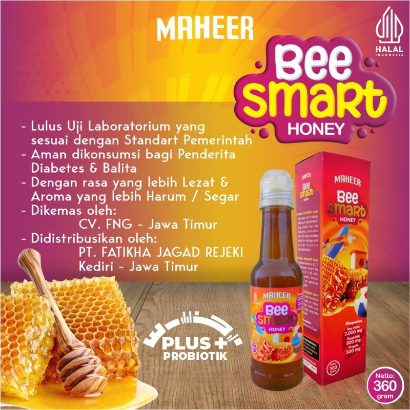 

MAHEER BEE SMART HONEY MADU PENAMBAH NAFSU MAKAN ANAK