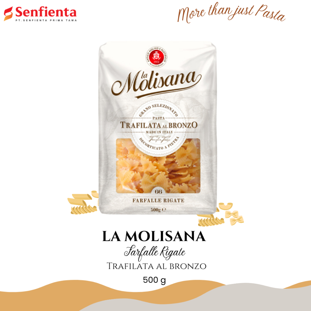 

La Molisana - Farfalle Rigate Classiche No 66 - 500 gr