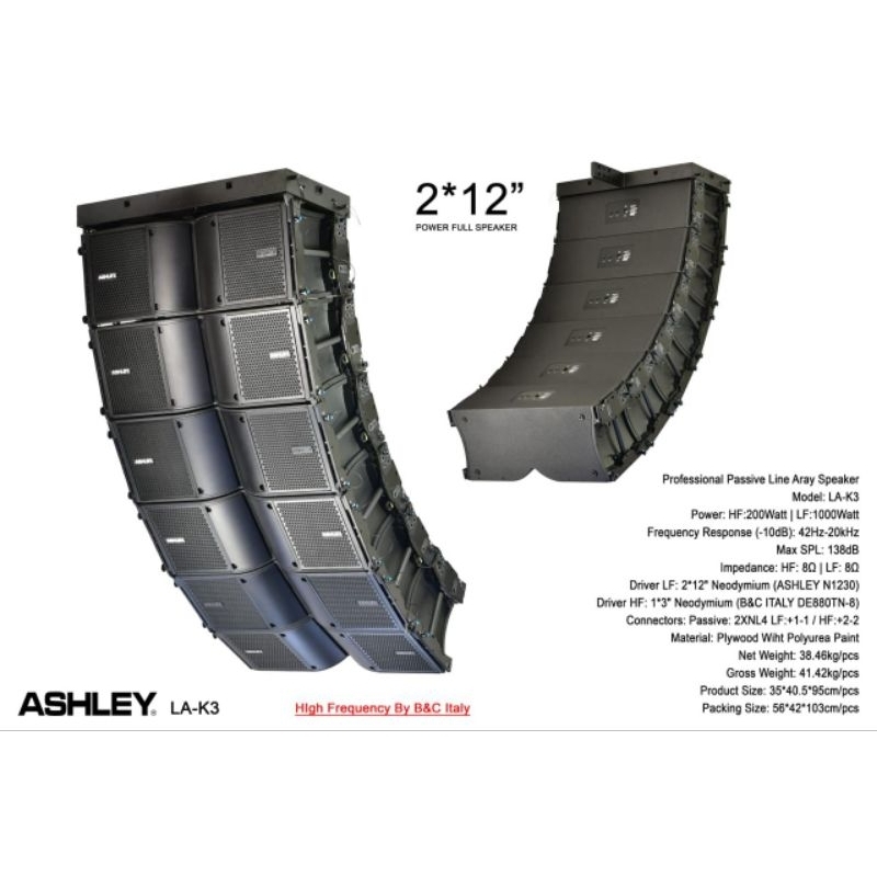 ashley line array LA K3