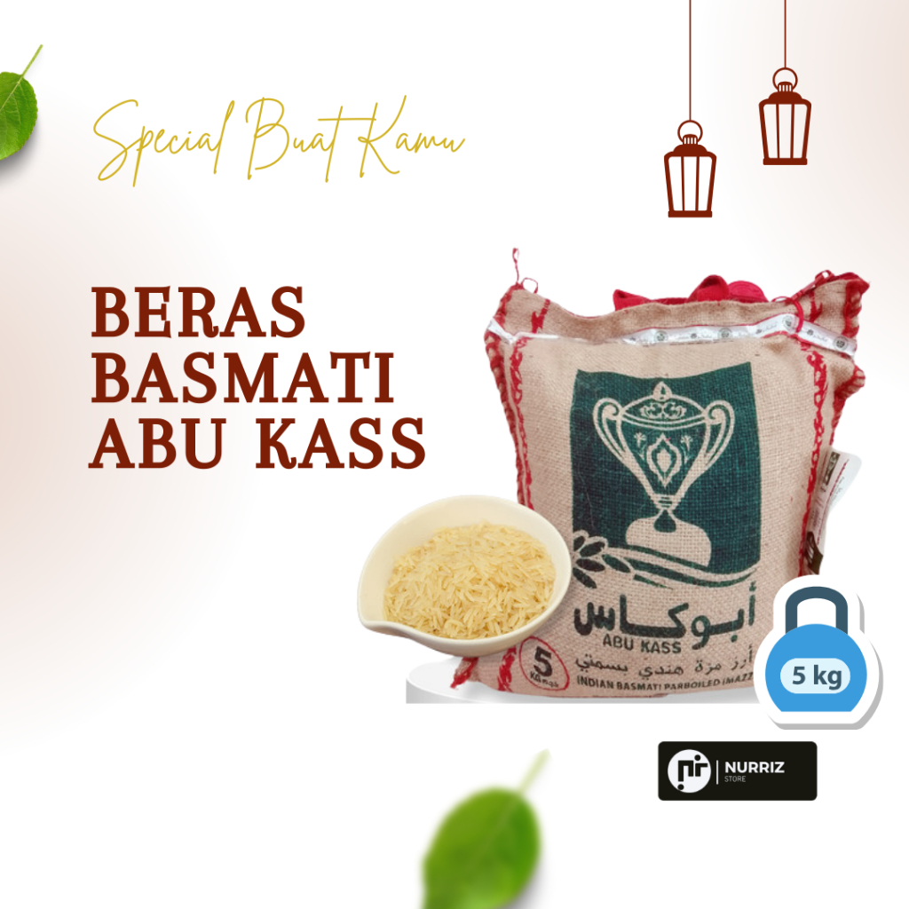

Beras Basmati Premium Abu Kass 5kg