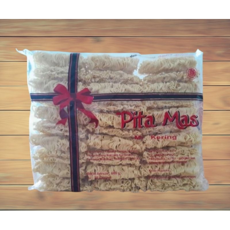 

Mie kering pita mas