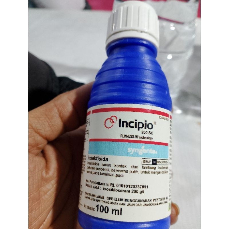 incipio syngenta insektisida 200sc berat 100ml