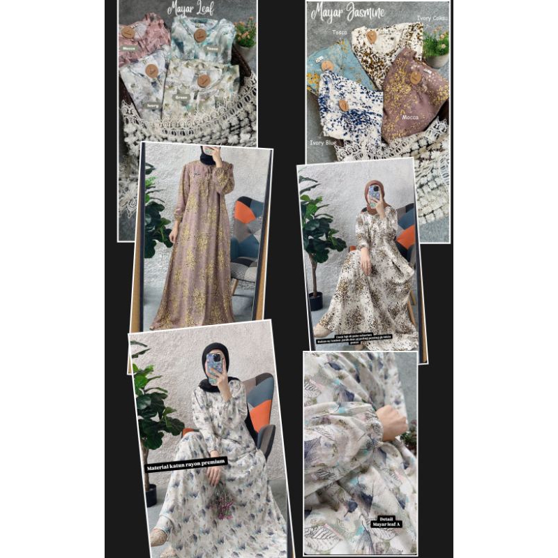 MAYAR DRESS YUMNA AIRA ORI JANNAT | DASTER SULTAN | HOMEY DRESS ORIGINAL BUKAN LE KHARI | GAMIS KATU