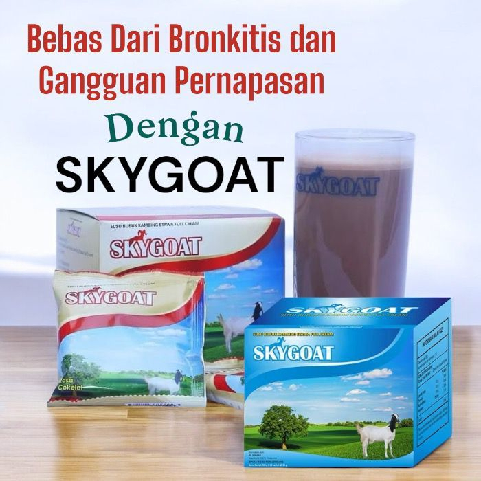 

SKYGOAT - Susu Kambing Etawa Bubuk SKY GOAT 1 Box Isi 10 Sachet