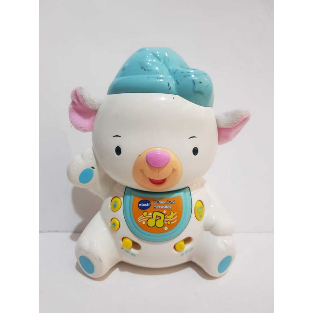 Vtech Sleepy Lullabies Bear Projector Proyektor Pengantar Tidur Mainan Musik Anak Bayi
