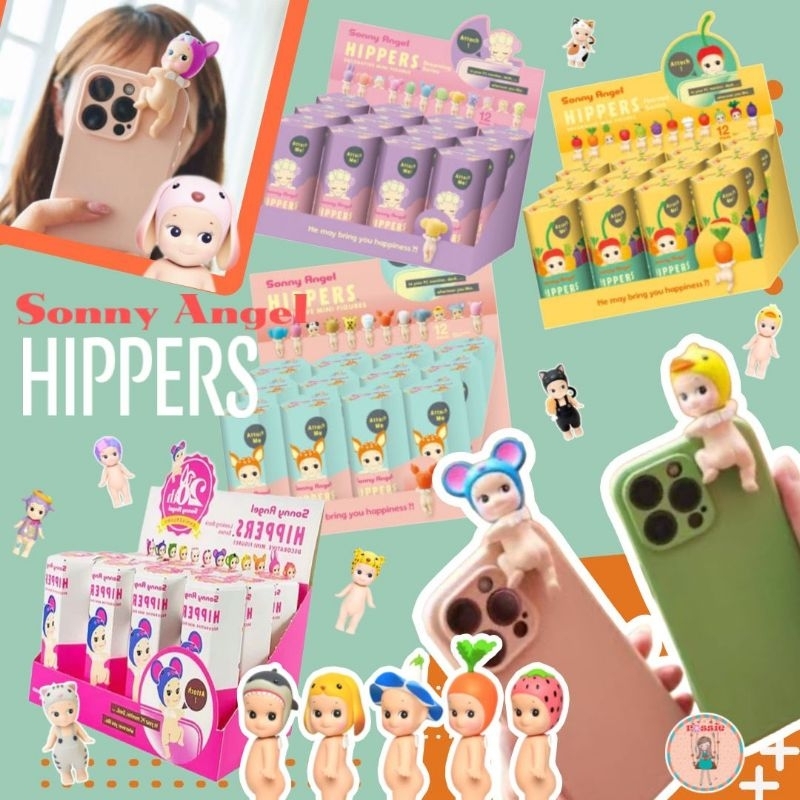 Sonny Angel Hippers Looking Back Dreaming Animal Harvest Standing Wonderland Cactus Rabbit/Hiasan Hp