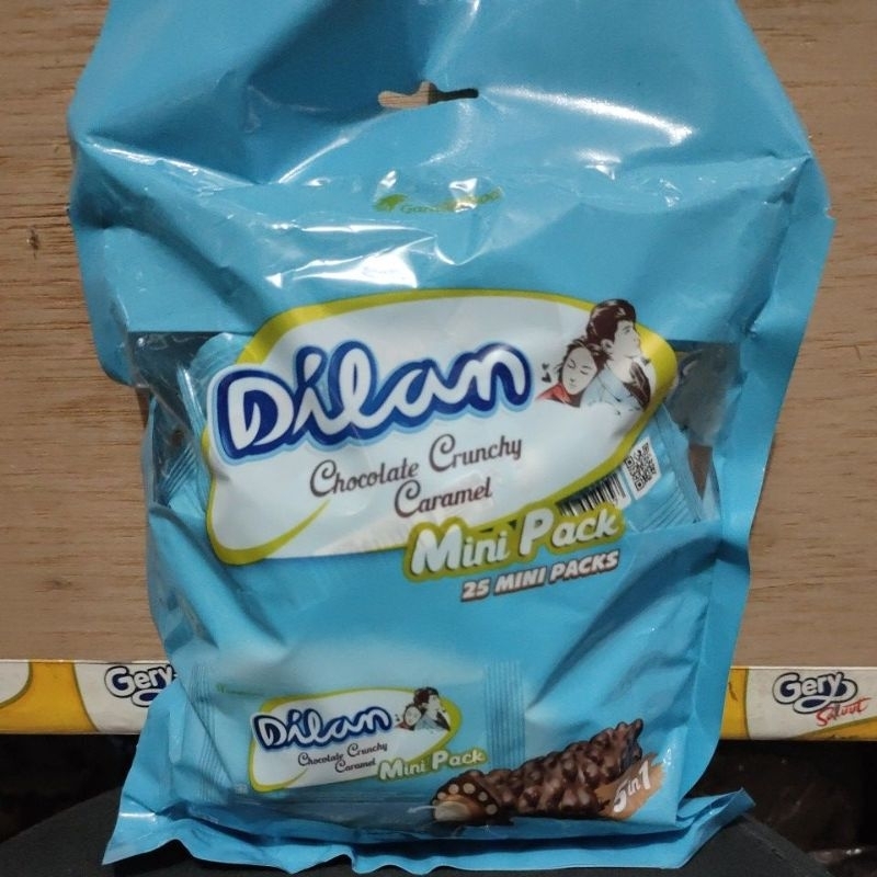 

Dilan chocolate crunchy caramel mini pack isi 25pcs