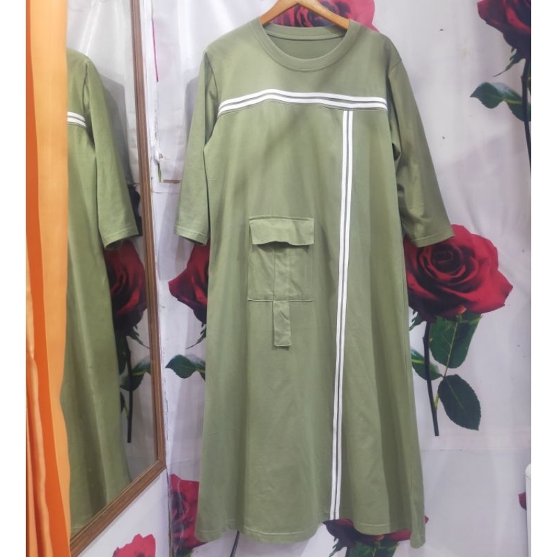 midi kaos premium/ MIDI kaos murah/ tunik terbaru / tunik kaos murah / tunik premium