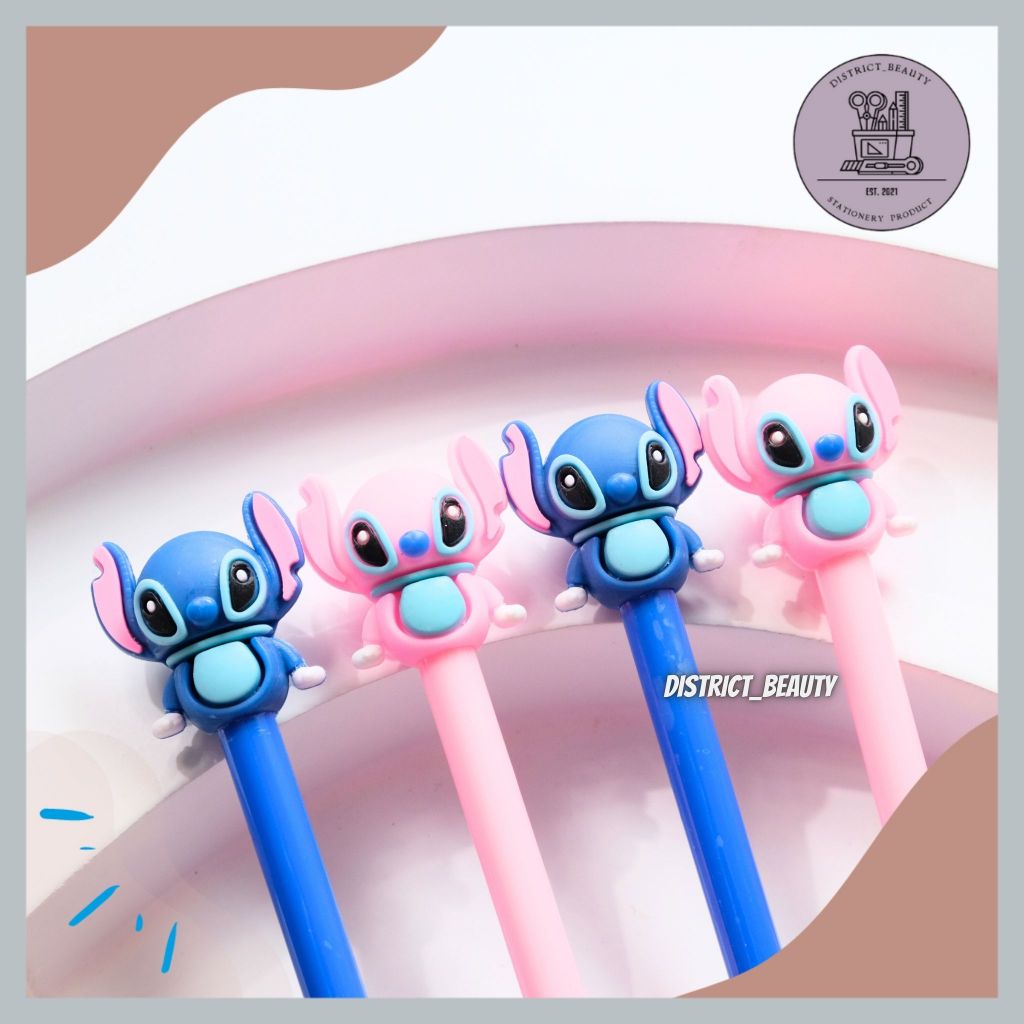 

PULPEN GEL STITCH LUCU PEN KARAKTER STITCH BONEKA LUCU TERMURAH BISA COD