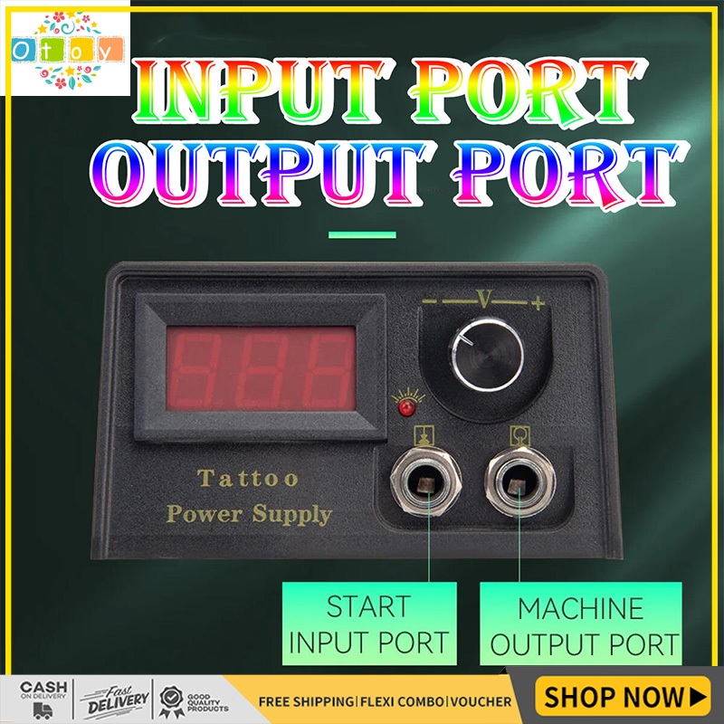 Tattoo kit Digital Display Tato Power Supply Untuk Aksesori Motor Tato Peralatan untuk mesin tato Tr