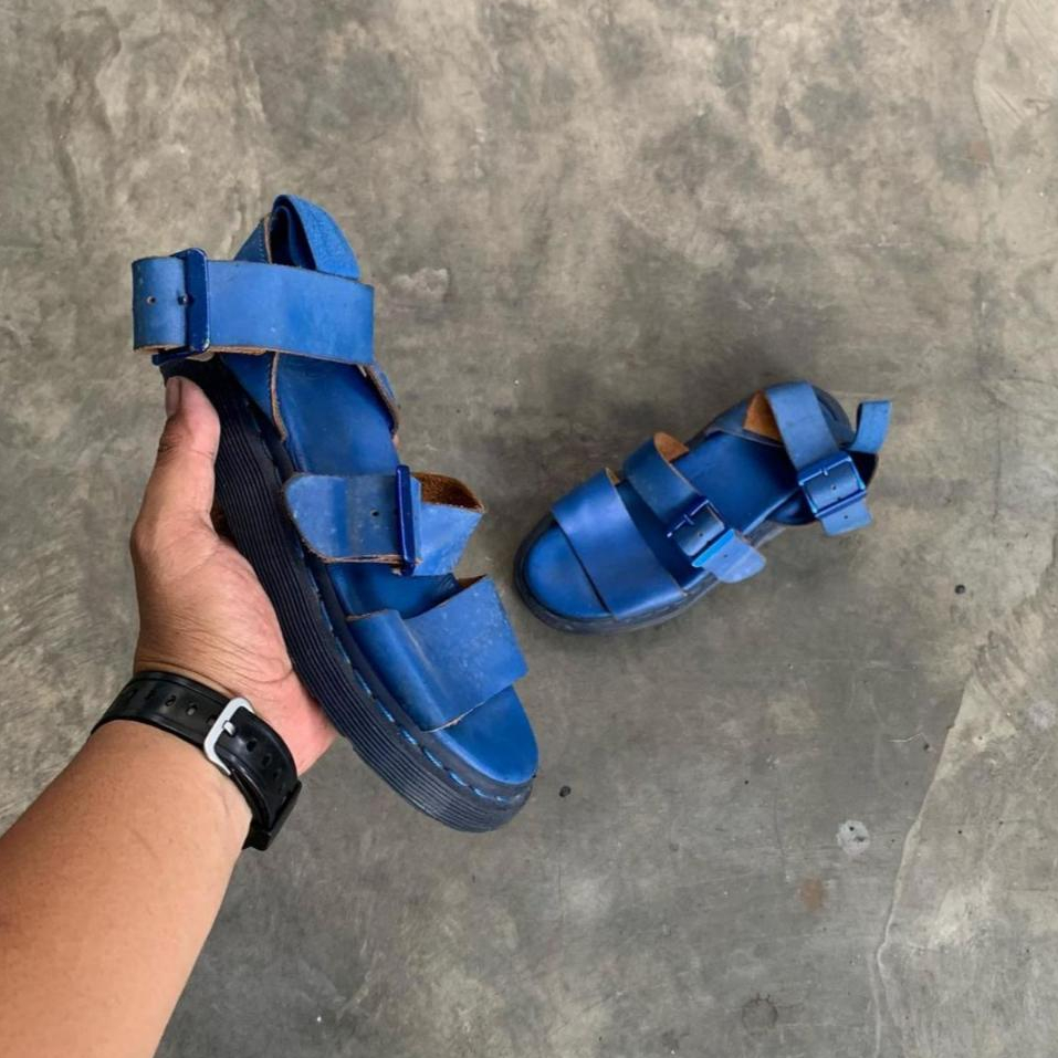 Rare - Dr.Martens clarissa Blue sandals