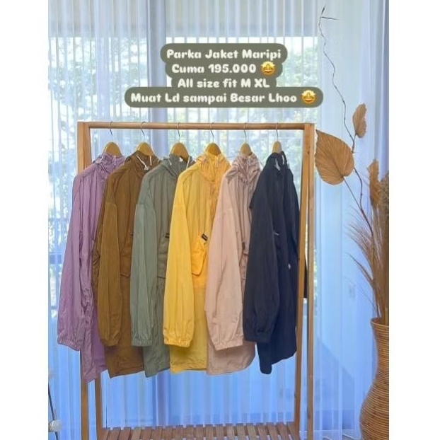 Maripi Casual Jaket Parka Parasut