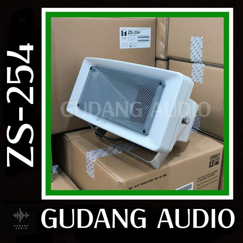 OUTDOOR SPEAKER TOA ZS-254 ZS 254 25 WATT CORONG SPEAKER KOTAK