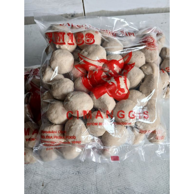 

Bakso Daging Sapi Urat Cimanggis 168 isi 50 pcs