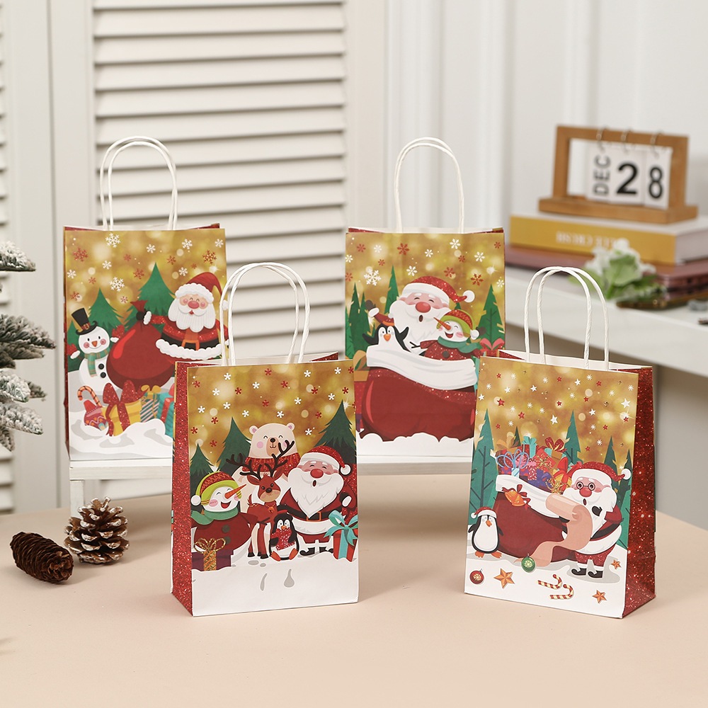 

Paper Bag Natal / Tas Kertas Kraft Christmas Hampers Hadiah Natal / Kantong Kertas Merry Christmas / Bahan Kraft Craft All Size Bahan Daur Ulang Eco Friendly Tebal Ukuran Sovenir Kado Natal / paper bag coklat paperbag | AK02Q10