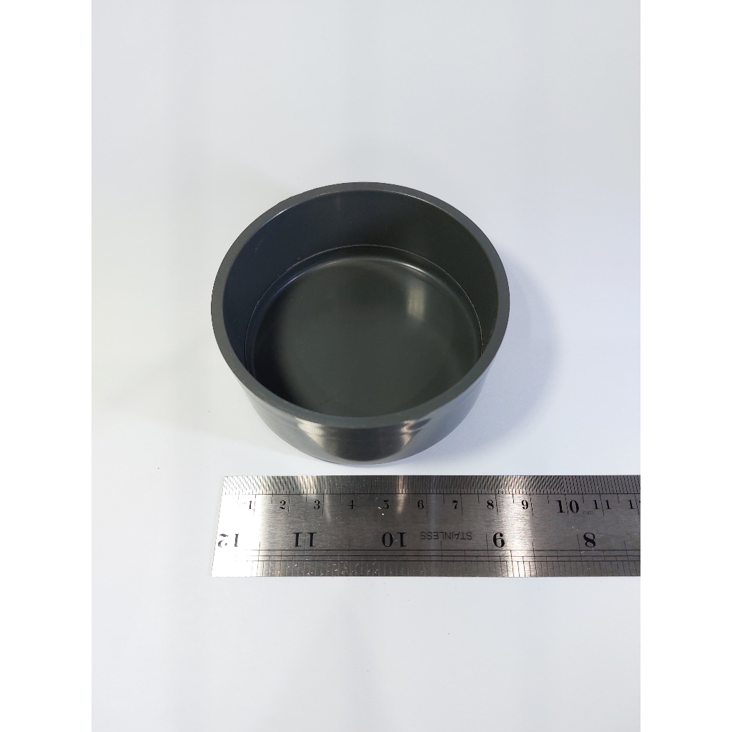 Asvira Dop 2 1/2" inch D /Cap 2,5 in Pvc/Tutup Pipa 2 1/2" inchi Polos