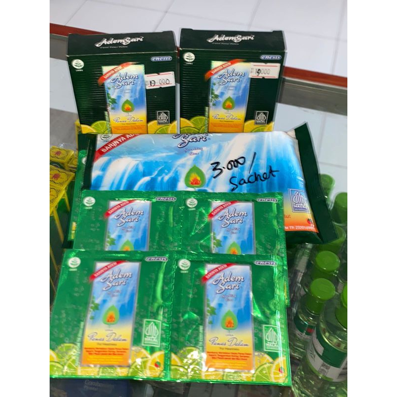 

Adem sari - Membantu meredakan gejala panas dalam