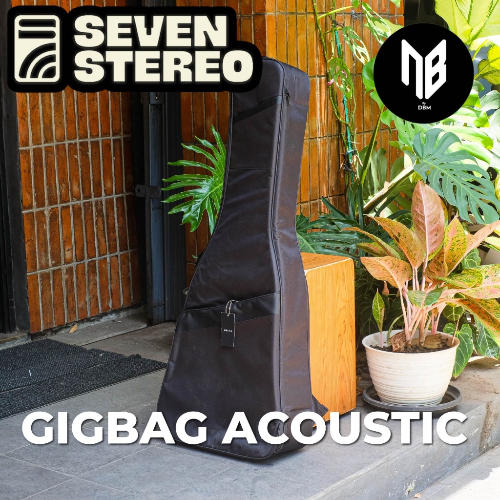 NB Delta by DBM Case Acoustic Guitar Gigbag Tas Gitar Akustik