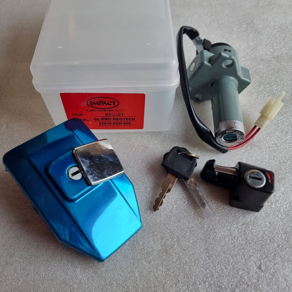 Kunci Kontak Set Tutup Tangki Gl Pro Neotech Asli Impact