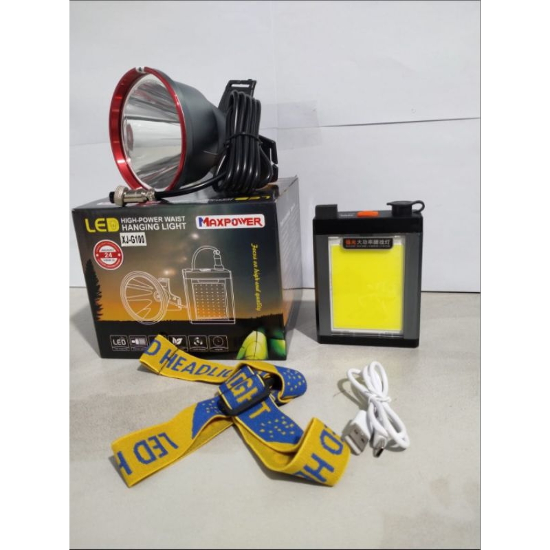 Senter Kepala Kiseki CK 958 150 Watt Tahan 12Jam