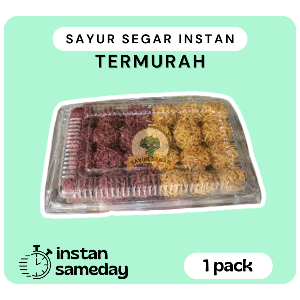 

Cemilan Kremes Ubi Ungu 1pack 300gram - Sayur Segar Instan