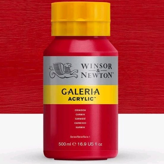 

GALERIA ACRYLIC PAINT 500 ML CRIMSON WINSOR & NEWTON