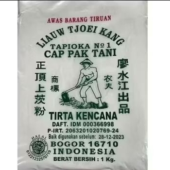

TEPUNG SAGU TAPIOKA LIAUW TJOEI KANG 1 KG