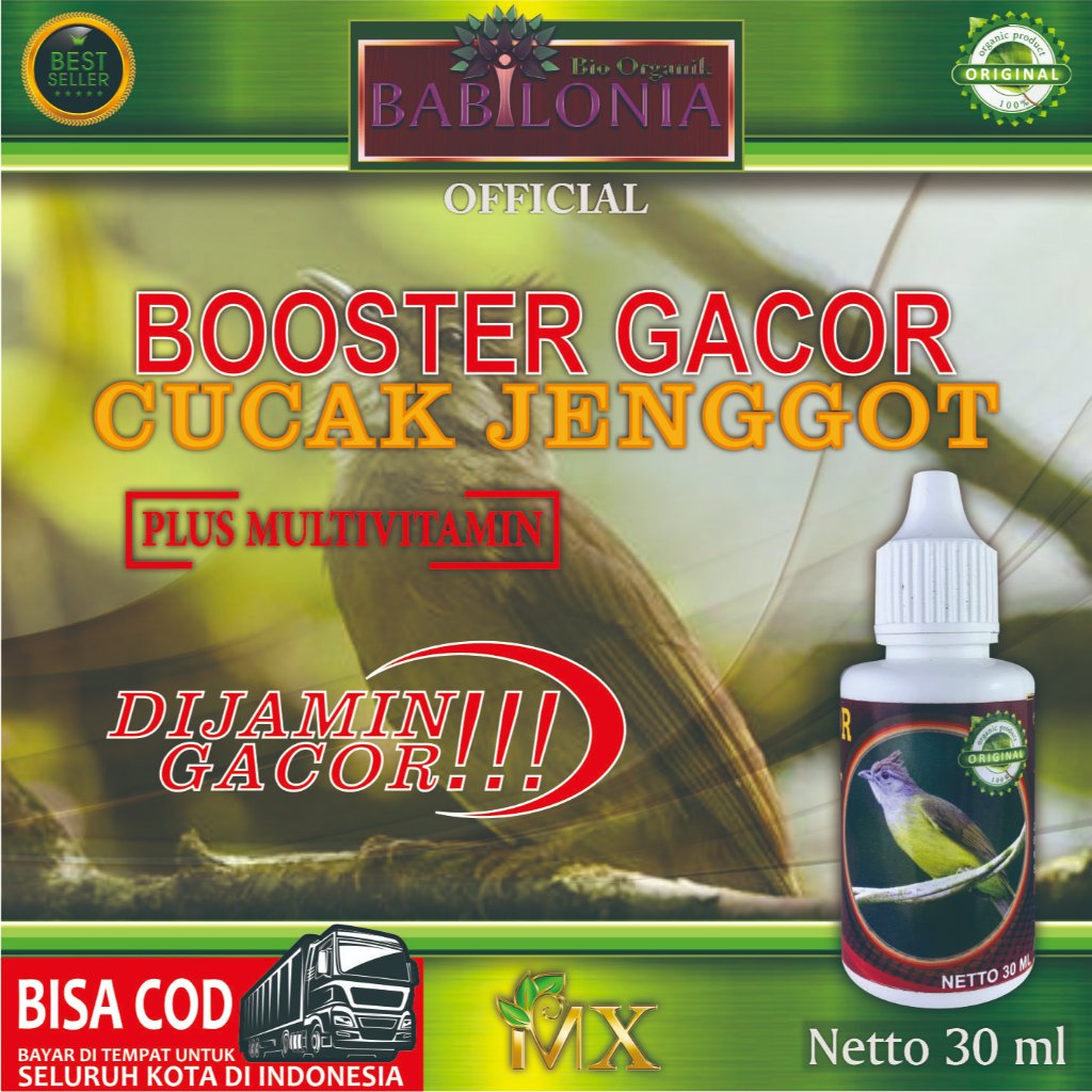 Booster Gacor Burung Lovebird / Vitamin Burung Lovebird