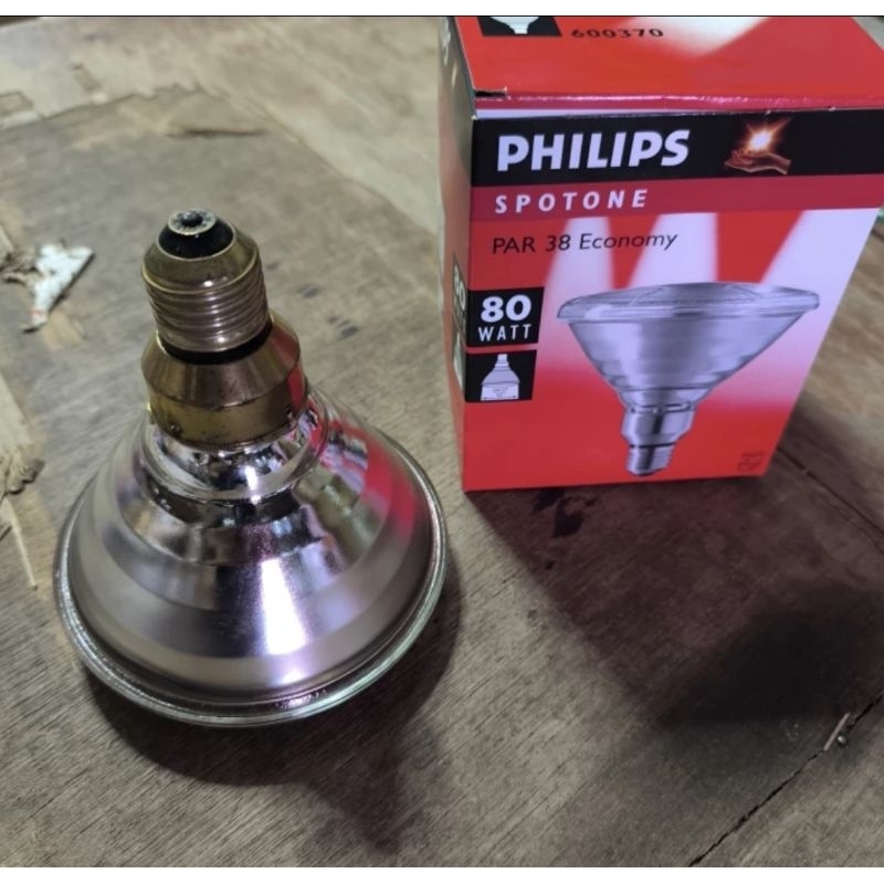 Lampu Sorot Par 38 Spotone 80w e27 Philips