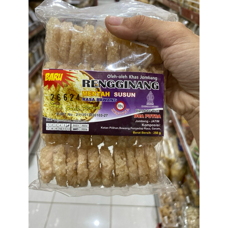 

Rengginang Mentah Berat 250 Gram
