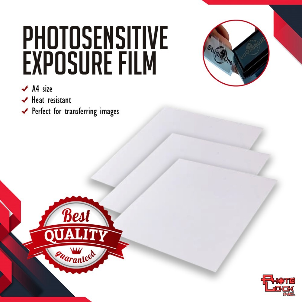 

Kertas Transfer untuk Stempel Flash (Exposure Film & Kertas Parchment)