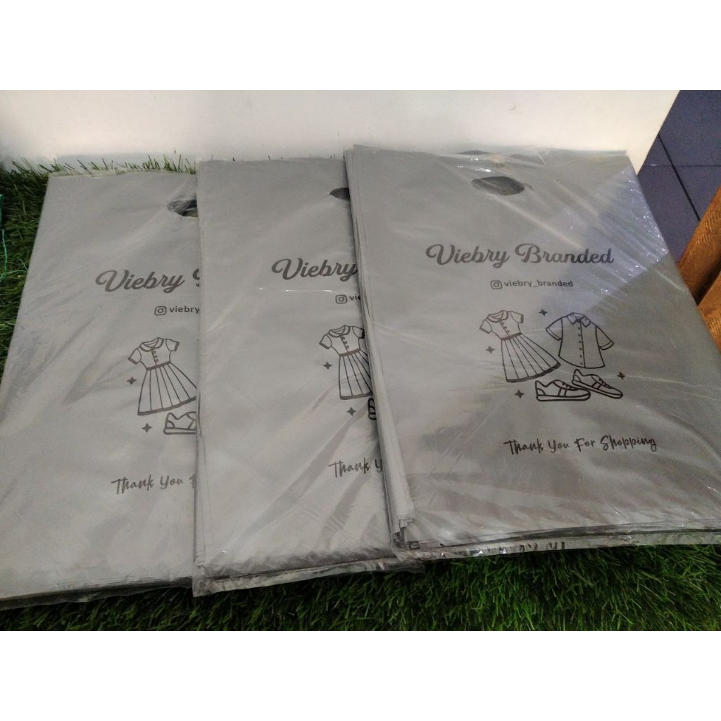 Plastik Packing Olshop / Plastik Sablon Olshop / Plastik Packing Ukuran 30x40
