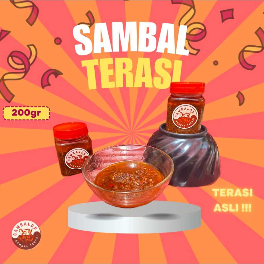 

Sambal DP [Varian Terasi] "Pedasnya Terasi Berkualitas, Cita Rasa Nusantara dalam Sambal!