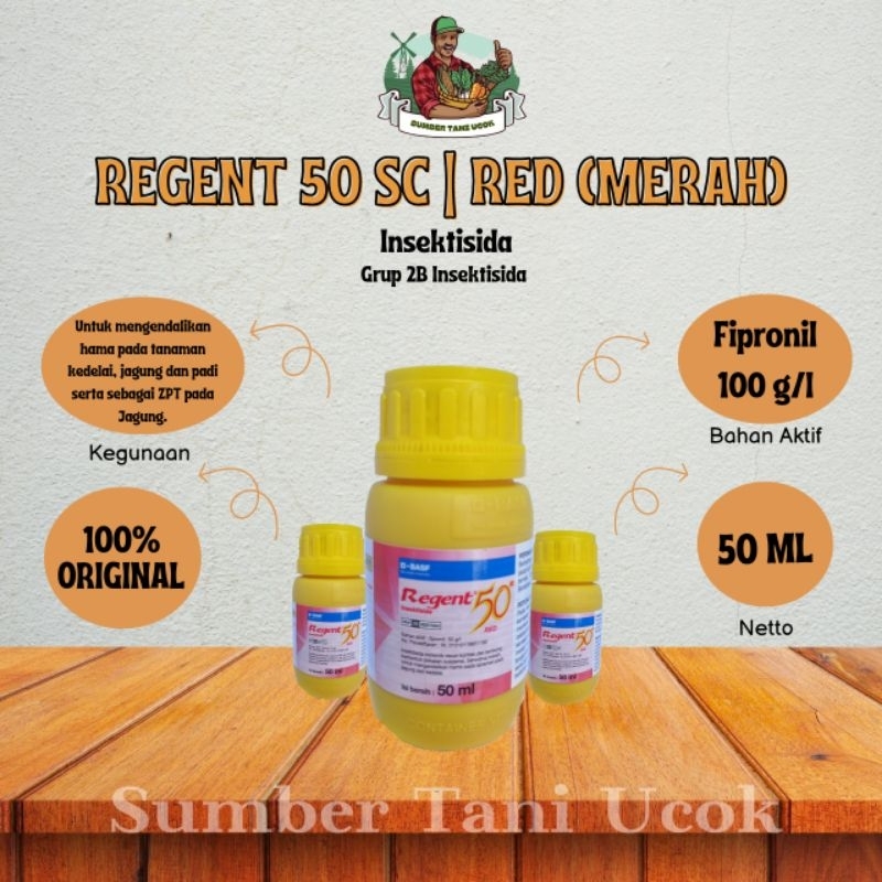 INSEKTISIDA || REGENT 50 SC MERAH 50ML
