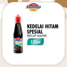 

Sedaap Kecap manis kedelai hitam spesial botol 135ml