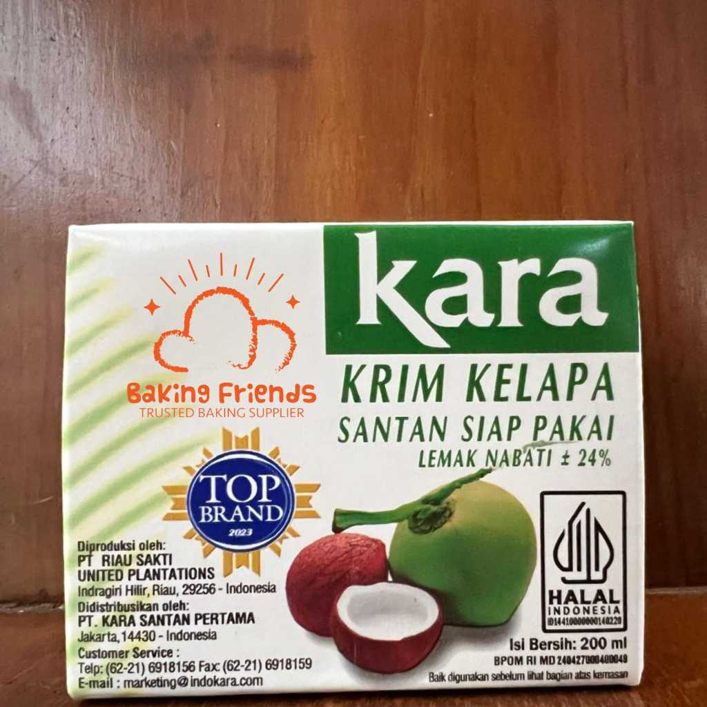 

KARA Santan Kelapa Cair (Coconut Cream) - 200 ml