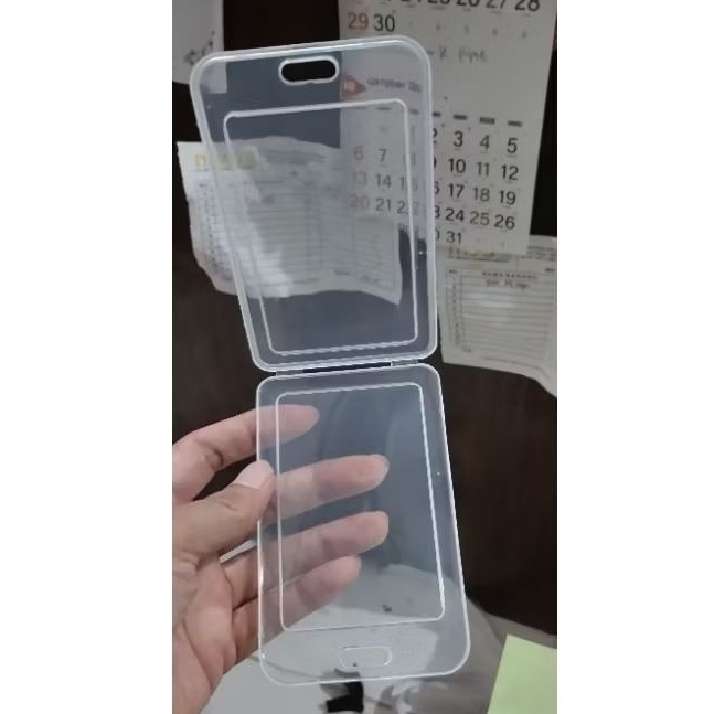 

ID Card holder name tag model box.