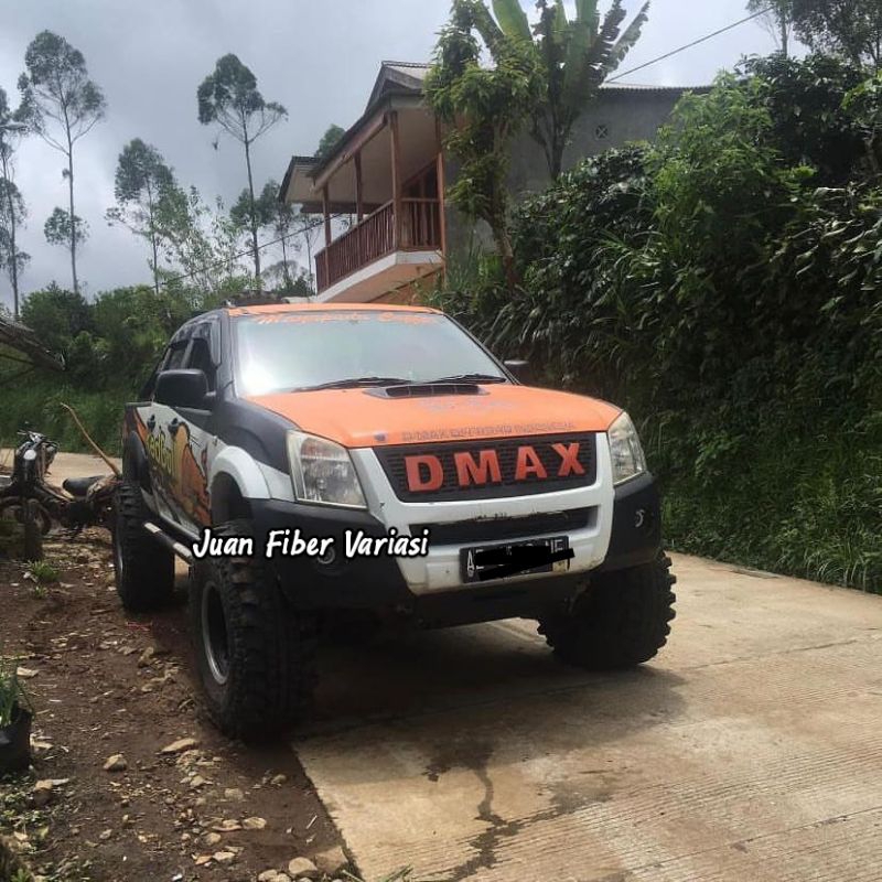 Grill Isuzu Dmax Grille Ram D-max Custome Model Raptore Tahun 2002 2007