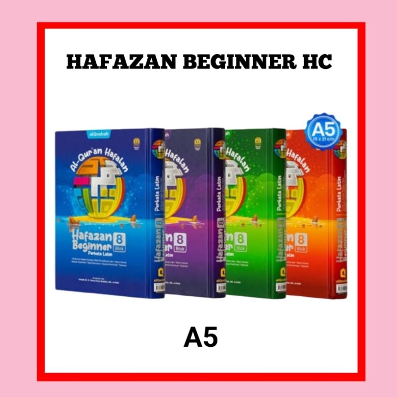 AL QUR'AN HAFALAN A5 HC HAFAZAN 8 BLOK PERKATA  LATIN BEGINNER
