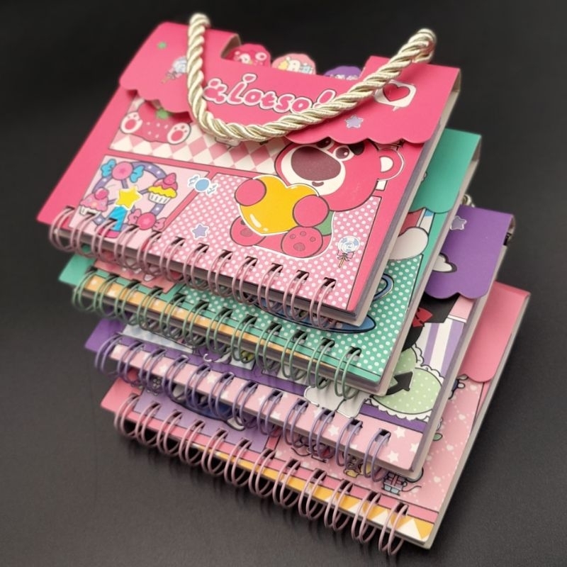 

BUKU CATATAN MINI LUCU (SPIRAL A7) XQ-9704