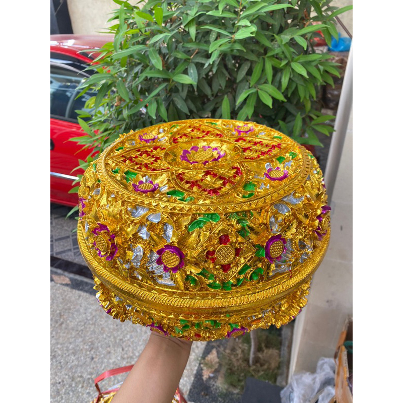 Keben fiber bulat // keben bali // keben ukir