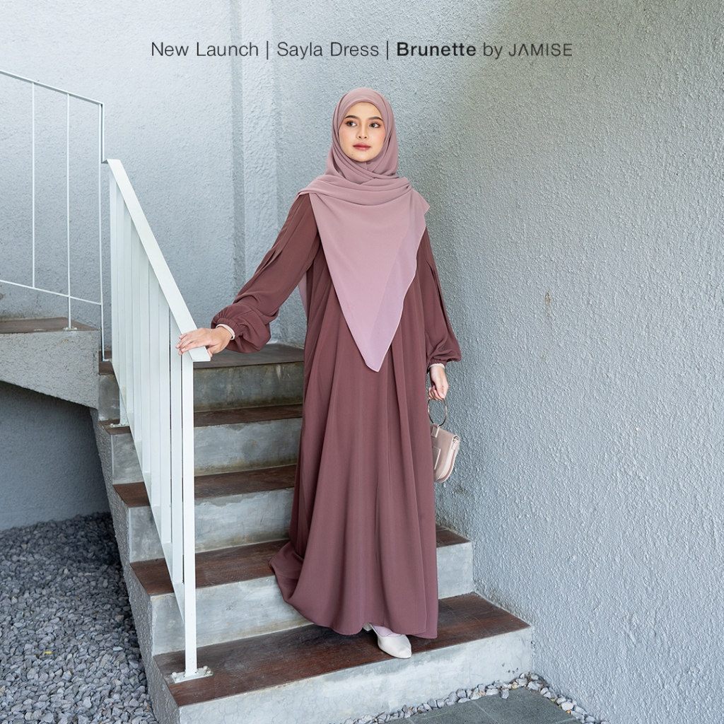 GRADE B Jamise Syari Official | Sayla Dress