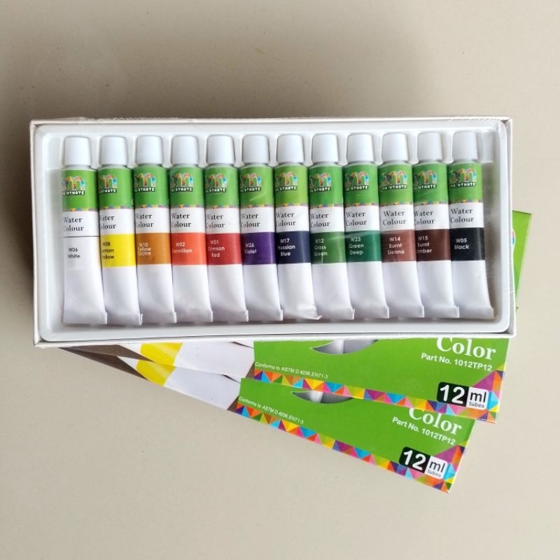 

Cat Air Water Colors NDM 12ml 12 Warna ( Set) SF6